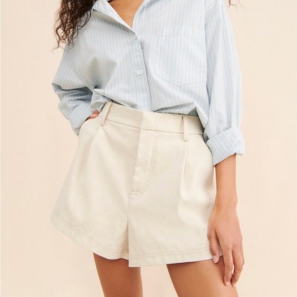 NWOT Free People Roma Faux Suede Shorts